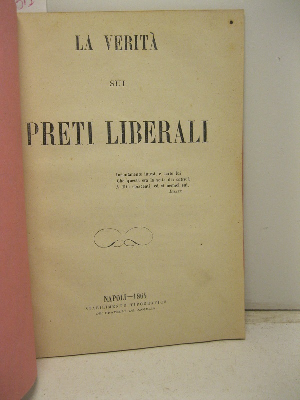 La verità sui preti liberali